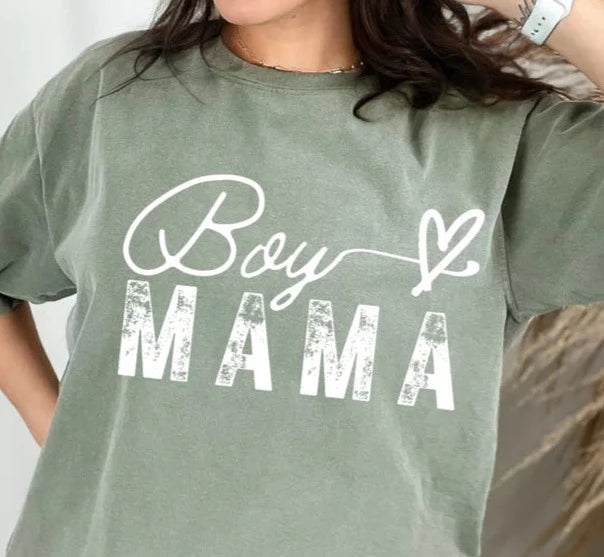 Boy Mama screenprint