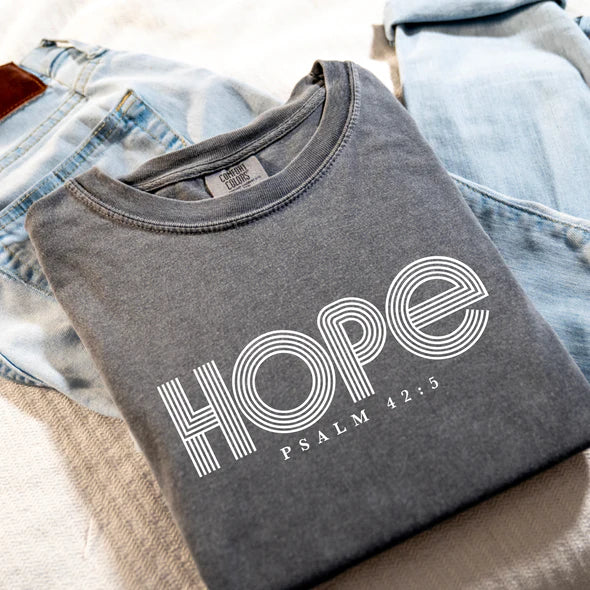 Hope Psalm 42:5 screenprint