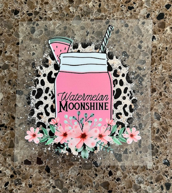 Watermelon MoonShine - UV/DTF Decal