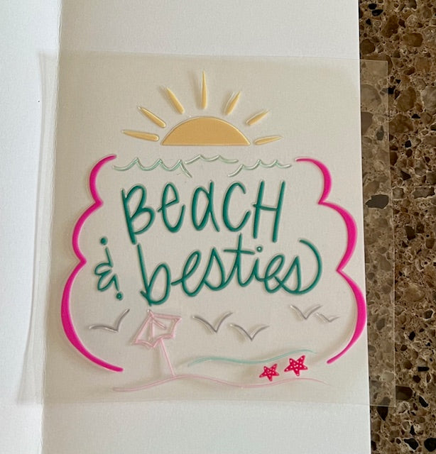 Beach & Besties - UV/DTF Decal