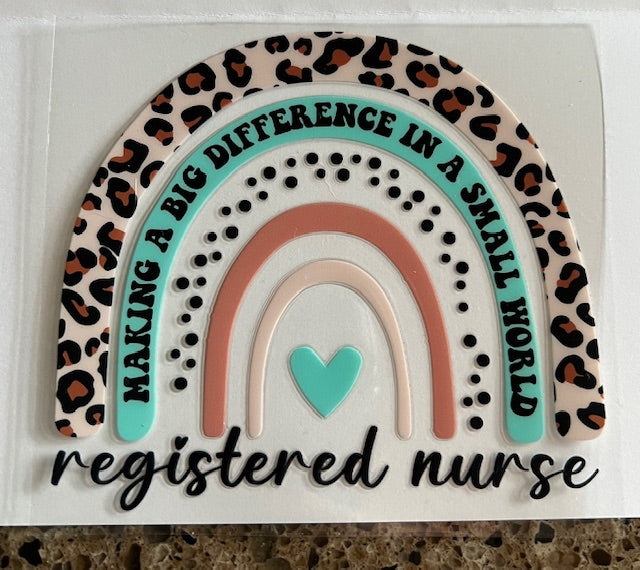 Registered Nurse - UV/DTF Decal