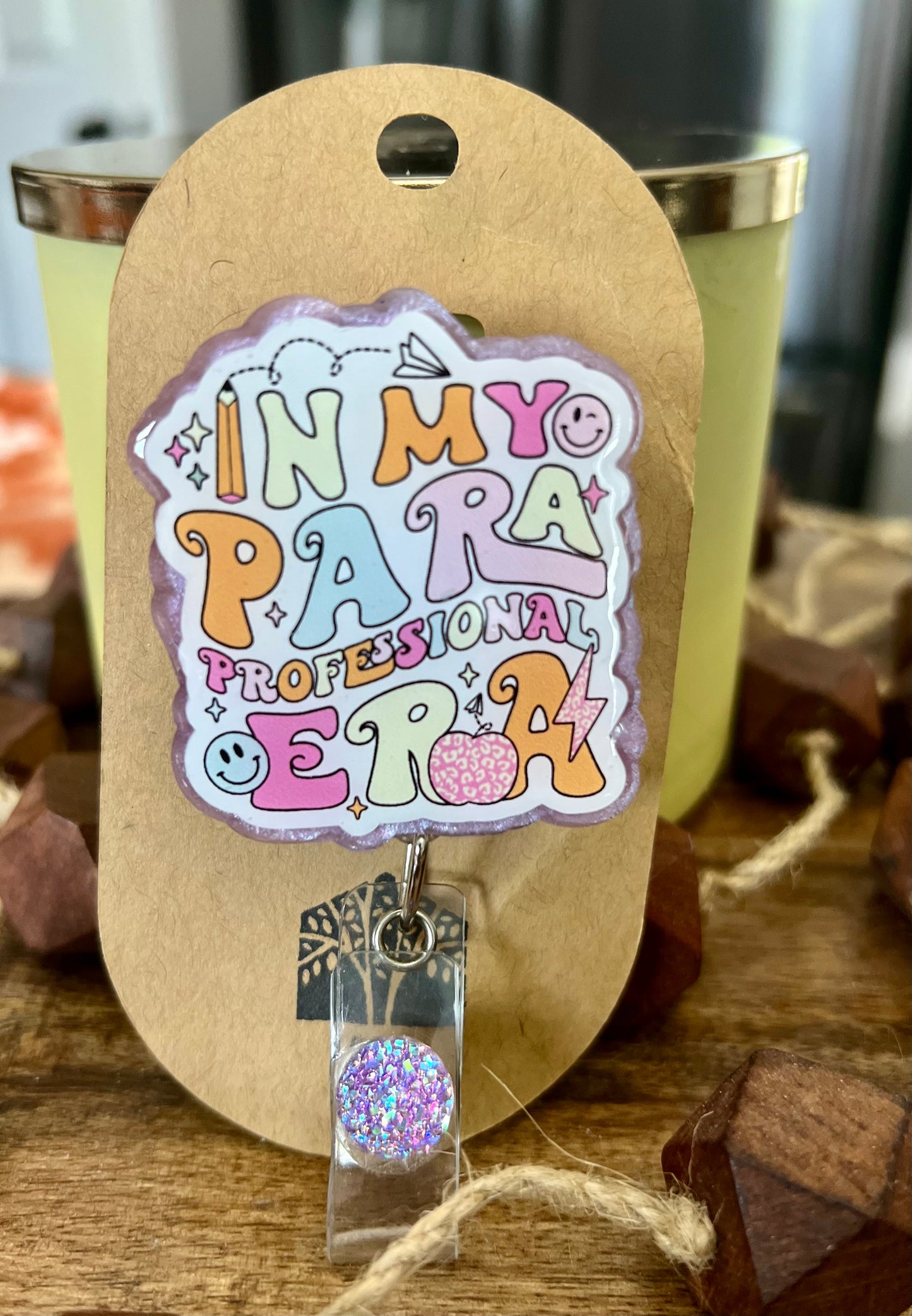 In My Para Professional Era - Retractable Badge Clip