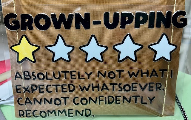 Grown-Upping - UV/DTF Decal