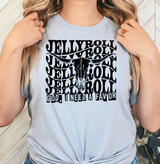 Jelly Roll - God, I Need A Favor T-shirt