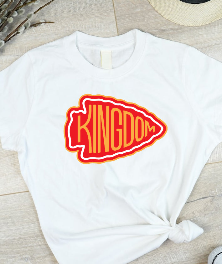 KC Chiefs Kingdom Arrowhead T-Shirt