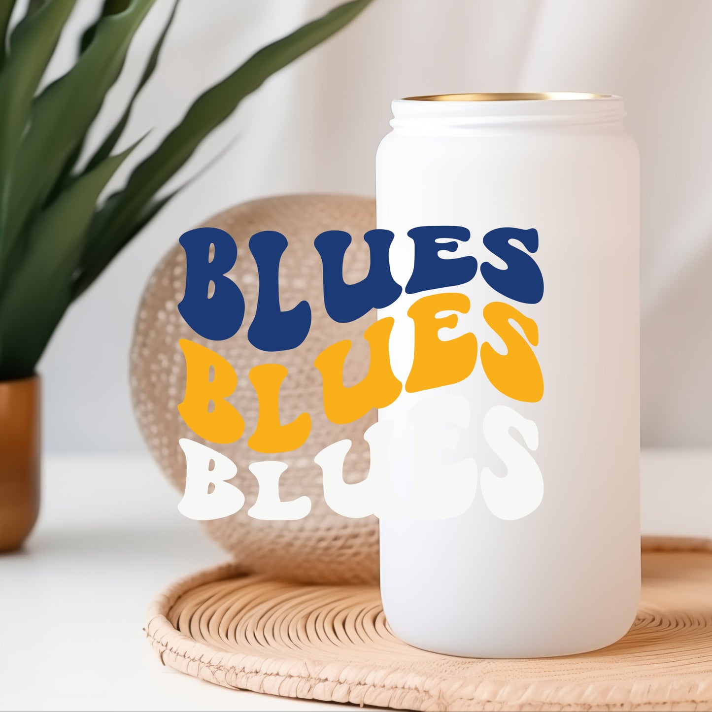Retro STL Blues - UV/DTF Decal