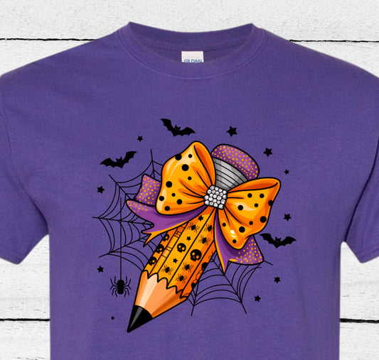 Halloween Teacher Pencil