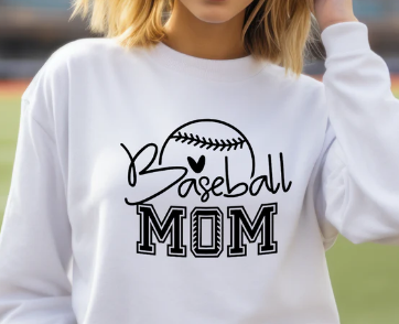 Baseball Mom Screenprint