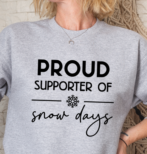 Proud Supporter of Snow Days