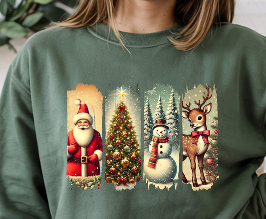 Classic Christmas Brushstroke