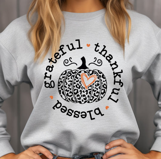 Grateful Thankful Blessed