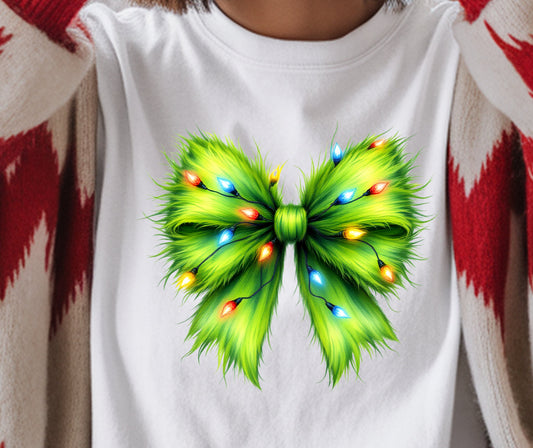 G Man bow with lights