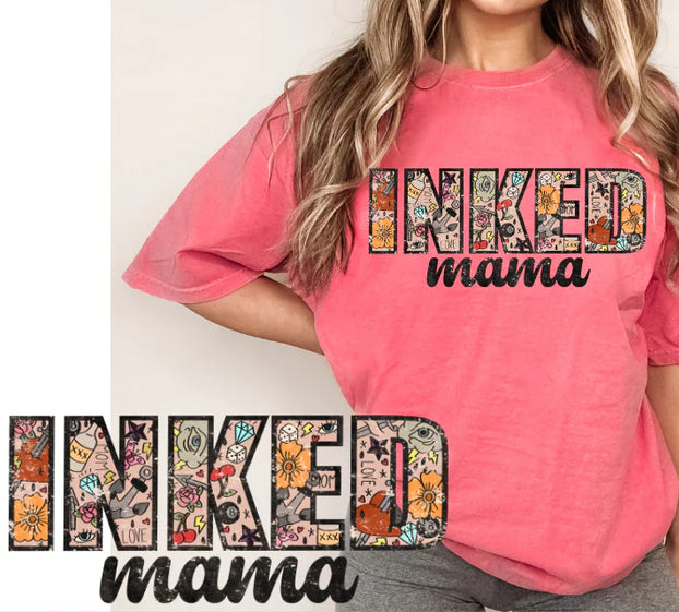 Inked MaMa DTF transfer