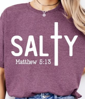 Salty Matthew 5:13 T-Shirt