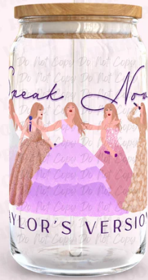 Speak Now Taylor's Version - UV DTF Decal