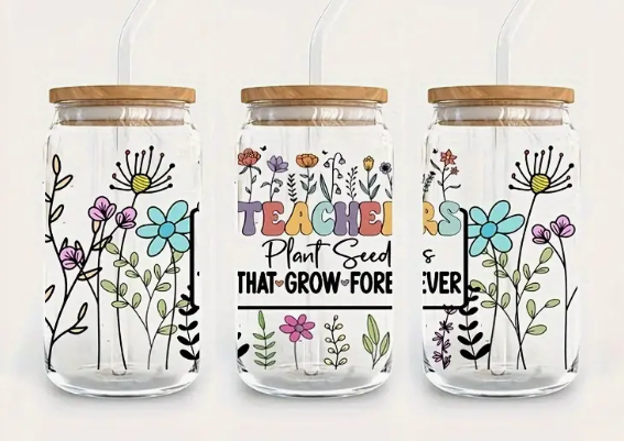Teachers Plant Seeds That Grow Forever - UV/DTF wrap