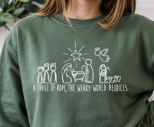 A Thrill Of Hope, The Weary World Rejoices