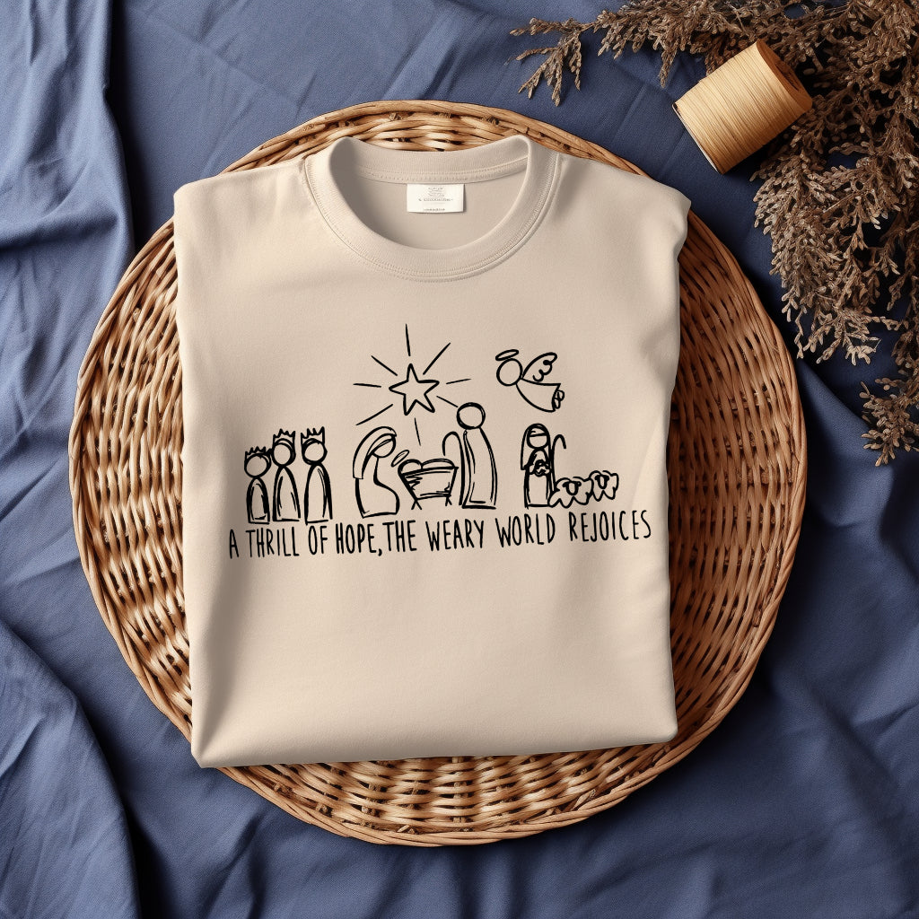 A Thrill Of Hope, The Weary World Rejoices