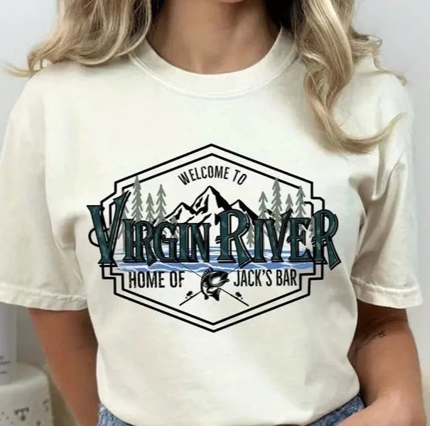 Welcome To Virgin River - Home Of Jack's Bar T-Shirt