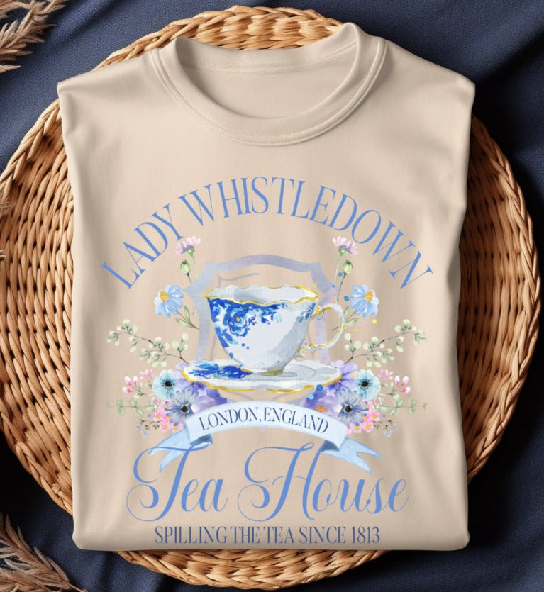 Lady Whistledown Tea House T Shirt