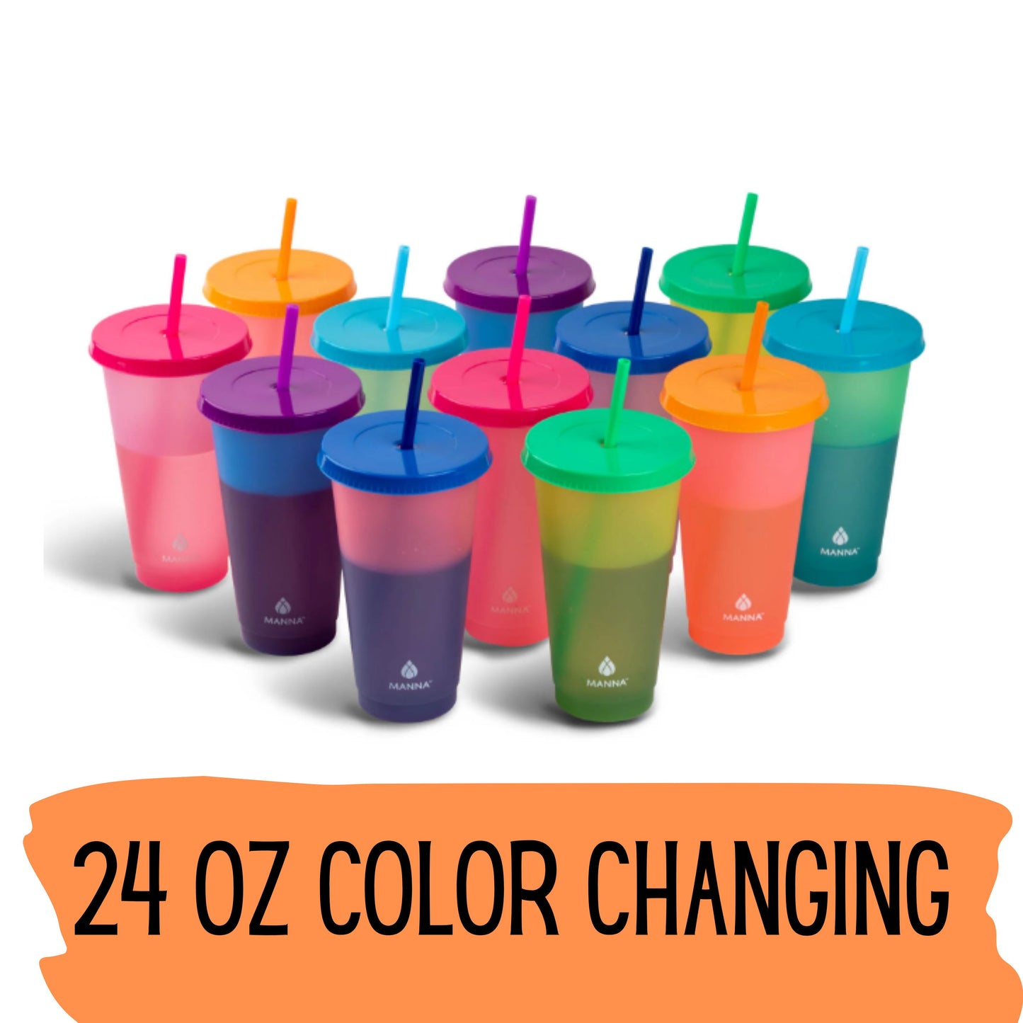 Gnomes UV DTF 24oz Color Changing Cup