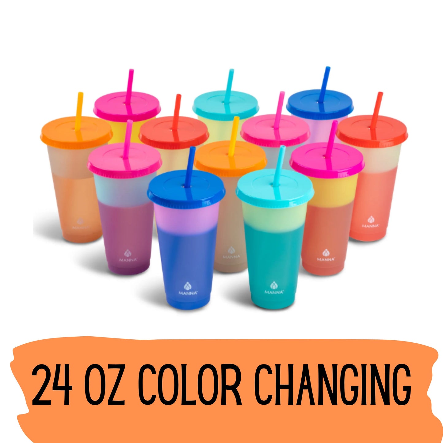 Gnomes UV DTF 24oz Color Changing Cup