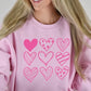 Doodle Hearts T-shirt