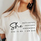 She Is Me. I Am She.  T-shirt