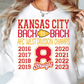 Kansas City Back To Back AFC Champs T-Shirt