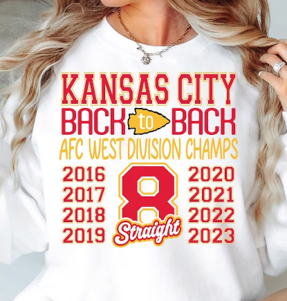 Kansas City Back To Back AFC Champs T-Shirt