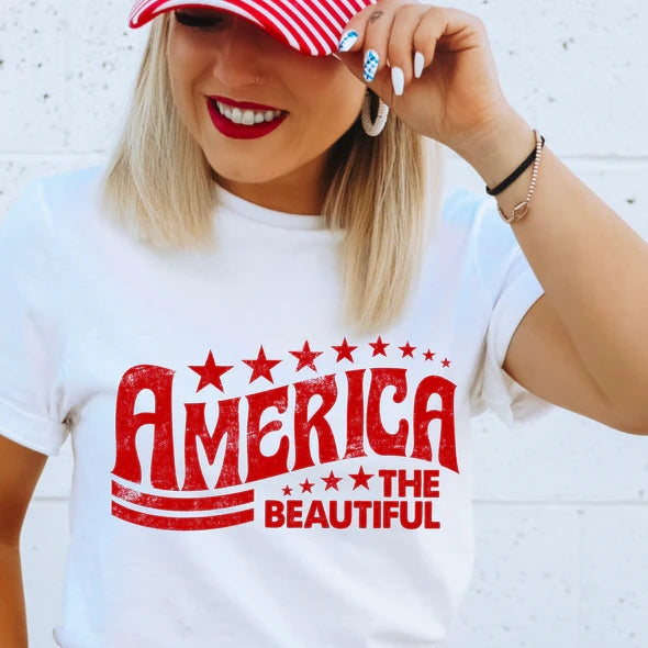 America The Beautiful T-shirt