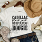 Cadillac Black Jack Baby Meet Me Out Back We're Gonna Boogie  T-shirt