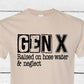 Gen X T-shirt black