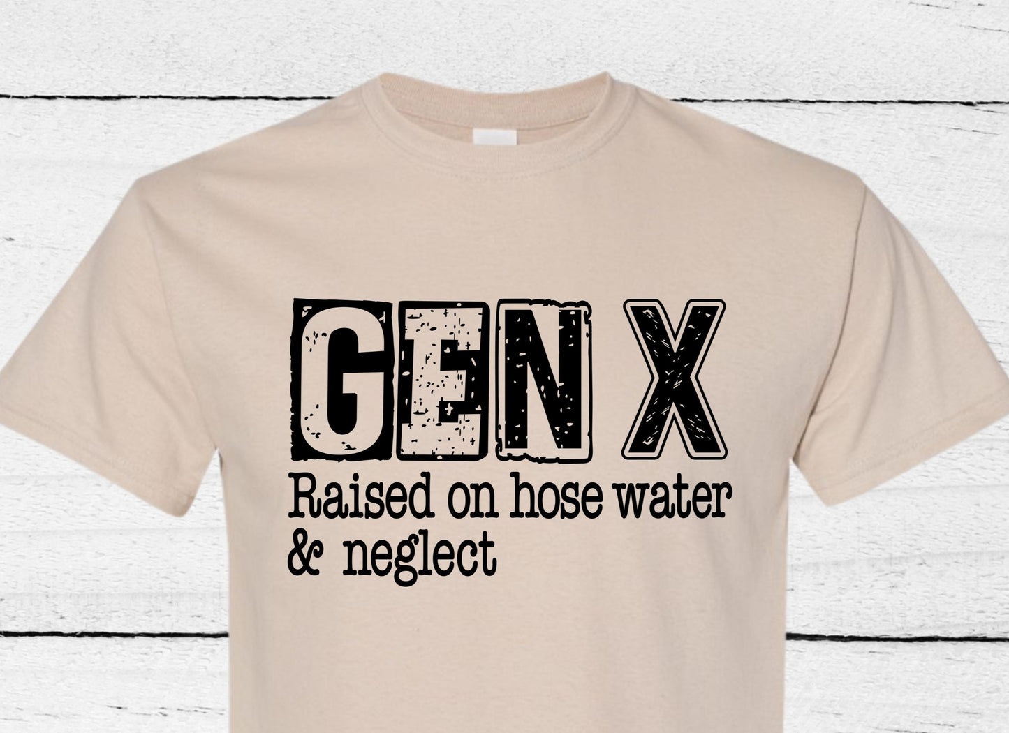 Gen X T-shirt black