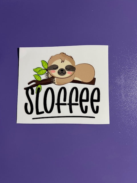 Sloffee -UV/DTF Decal