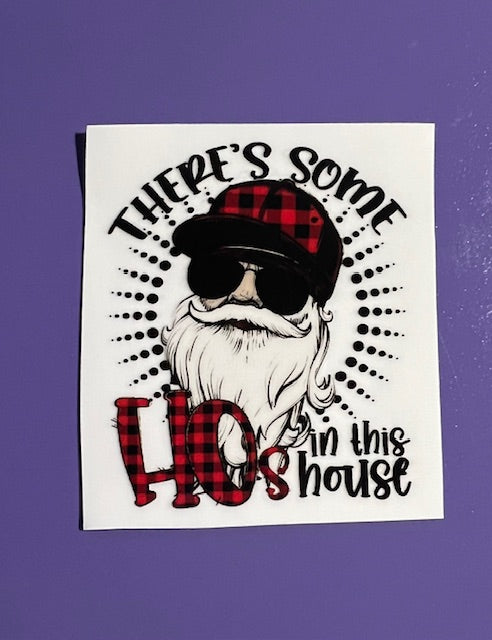 Thers's Some Ho's In This House  -UV/DTF Decal