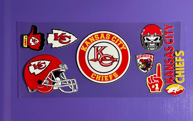 KC Chiefs UV/DTF wrap