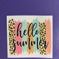 Hello Summer -UV/DTF Decal