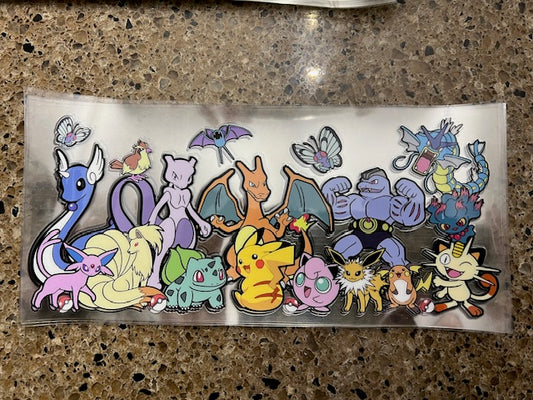 Pokemon UV/DTF Wrap