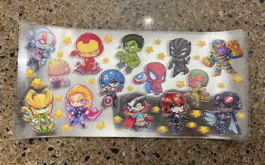 Little Avengers Kids UV/DTF Wrap