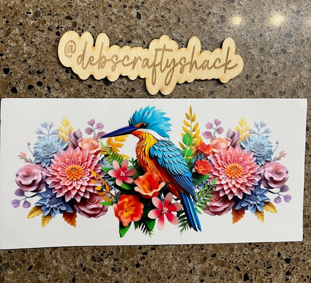 3D Bird UV/DTF wrap