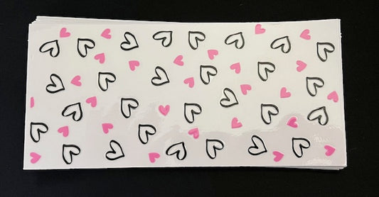 Double Hearts UV/DTF wrap