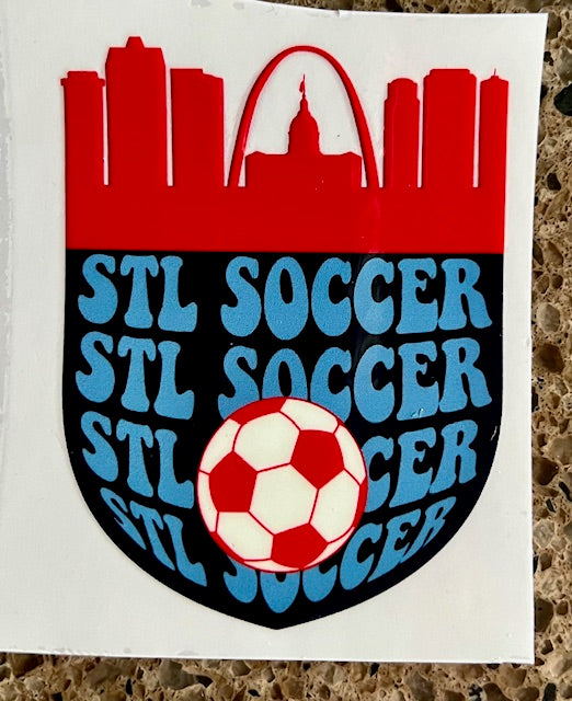 St. Louis City STL Soccer - UV/DTF Decal