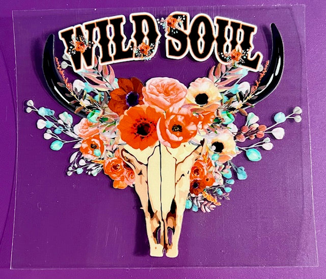 Wild Soul  -UV/DTF Decal