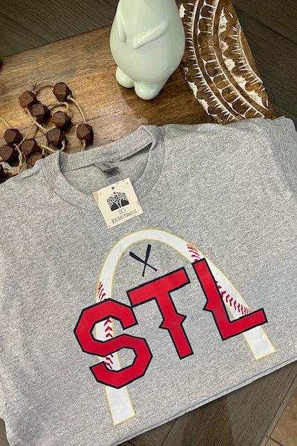 STL Arch Baseball T-shirt