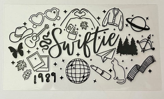 Swiftie Doodles -  UV DTF Decal