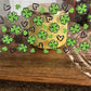 Shamrocks and Hearts UV DTF 16oz cup wrap