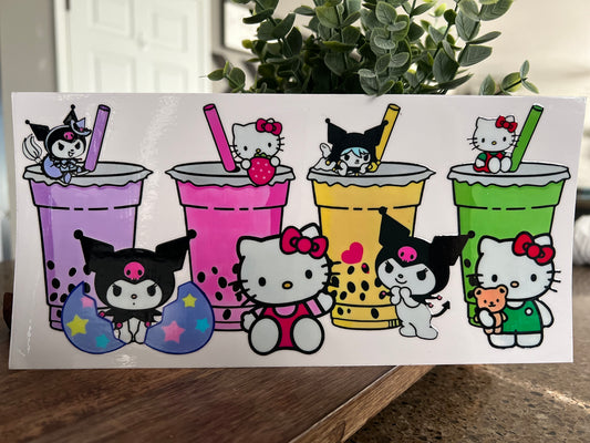 Hello Cat  Kawaii UV/DTF wrap