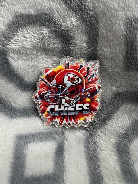 Chiefs KC Football Badge Reel