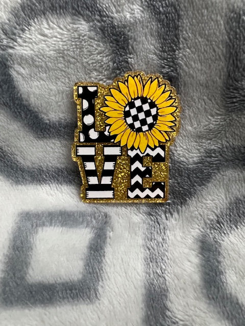 Sunflower Love  Badge Reel